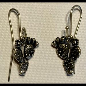 James Avery Prickly Pear Cactus Earrings